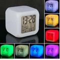 7 LED Color Digital Alarm Clock
